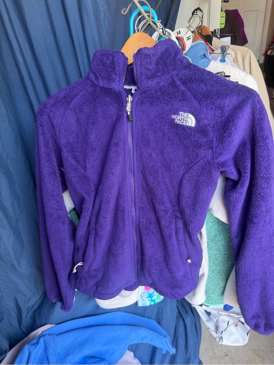 The North Face Jackets & Blazers - The North Face women’s Purple Full‑Zip Fleece Jacket